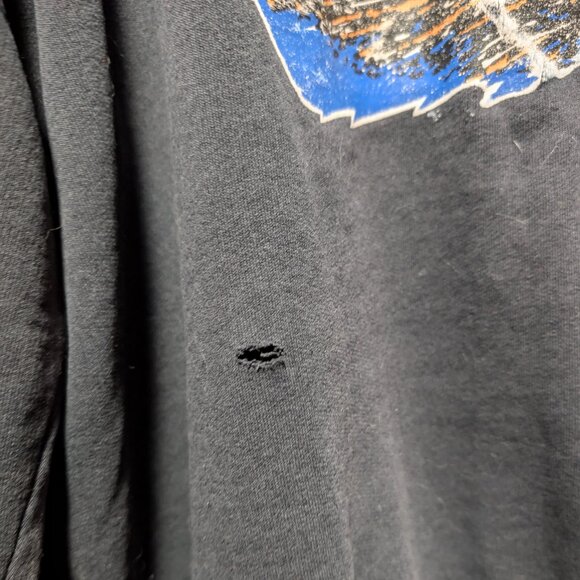 Esso Imperial Oil Gas Tanker Vintage Distressed Crewneck Sweater, X-Large - Picture 4 of 5